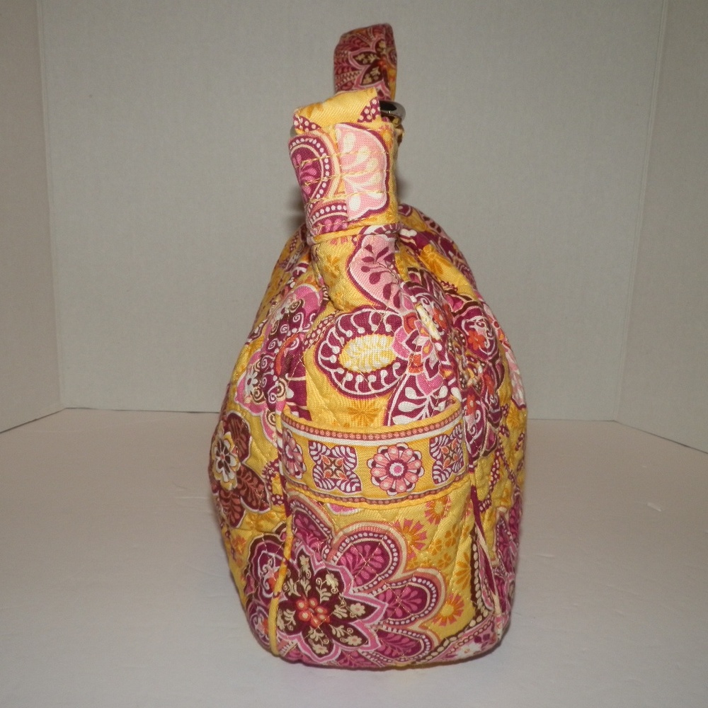 Vera Bradley Flowered Fabric Hobo Bag - Picture 3 of 8